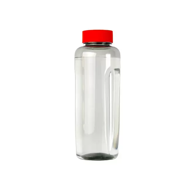 BOUTEILLE PERSONNALISABLE EN RPET MIF 500ML 'RONAUD' - rouge