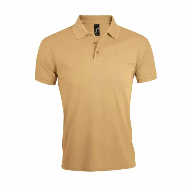 POLO PERSONNALISABLE HOMME 'PRIME' - sable