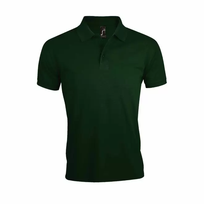 POLO PERSONNALISABLE HOMME 'PRIME' - vert bouteille