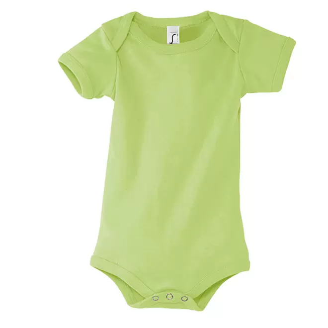 BODY BÉBÉ PERSONNALISÉ 'BAMBINO' 180 GR/M² - vert