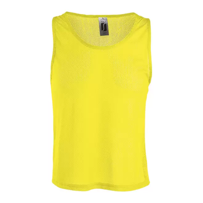 CHASUBLE PERSONNALISÉE SPORT 'ANFIELD' 80 GR/M² - jaune