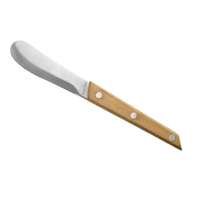 COUTEAU A BEURRE PERSONNALISABLE EN BAMBOU 'TARTINEUR' - bois