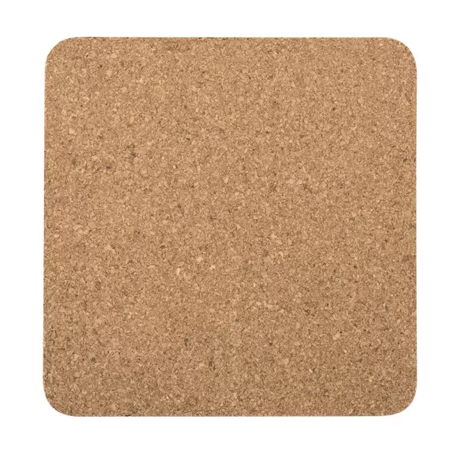 DESSOUS DE VERRE PERSONNALISABLE EN LIÈGE 'CLANE' - carré