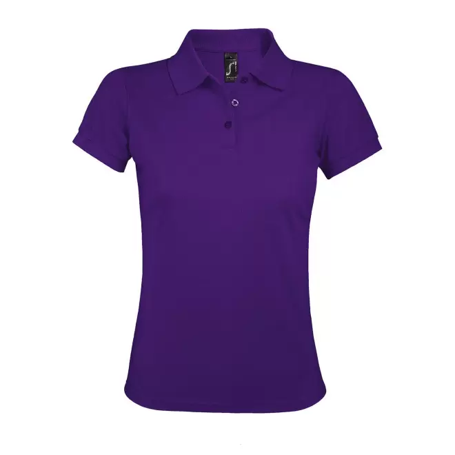POLO PERSONNALISABLE FEMME 'PRIME' - violet