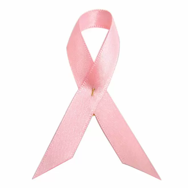 BROCHE RUBAN PERSONNALISÉE EN SATIN 'SOUTIEN' - rose