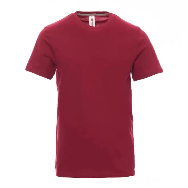 TEE-SHIRT PERSONNALISABLE HOMME 'SUNSET' - bordeaux