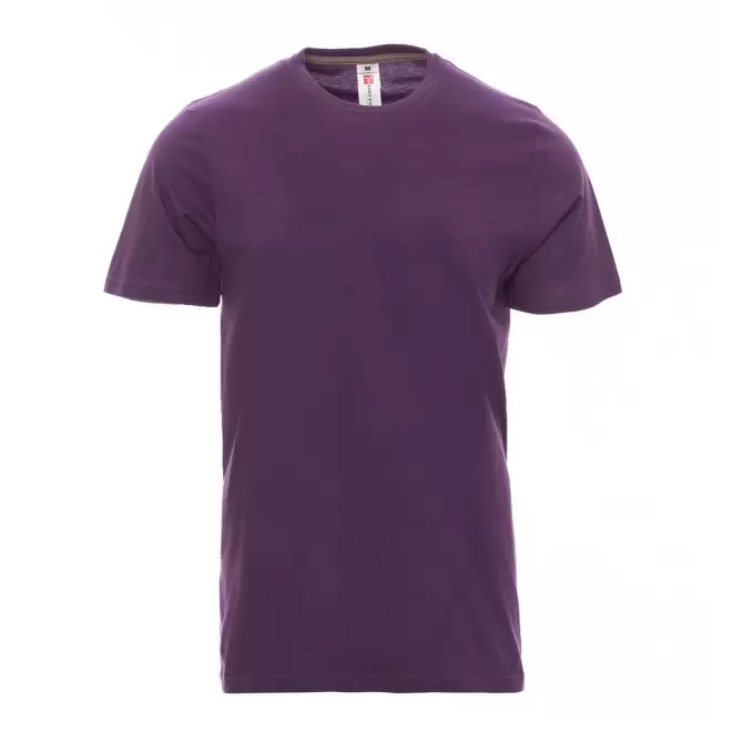 TEE-SHIRT PERSONNALISABLE HOMME 'SUNSET' - violet