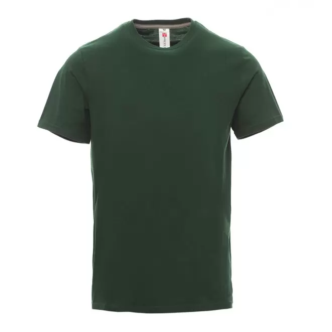 TEE-SHIRT PERSONNALISABLE HOMME 'SUNSET' - vert foncé