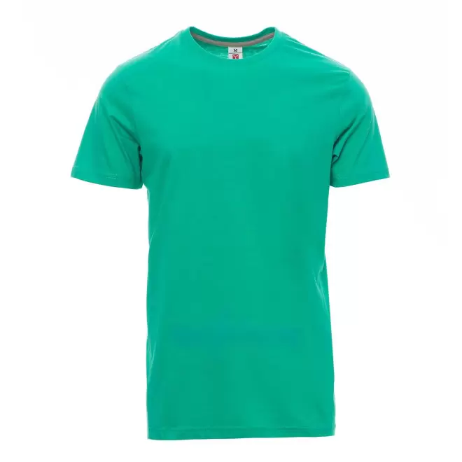 TEE-SHIRT PERSONNALISABLE HOMME 'SUNSET' - vert émeraude