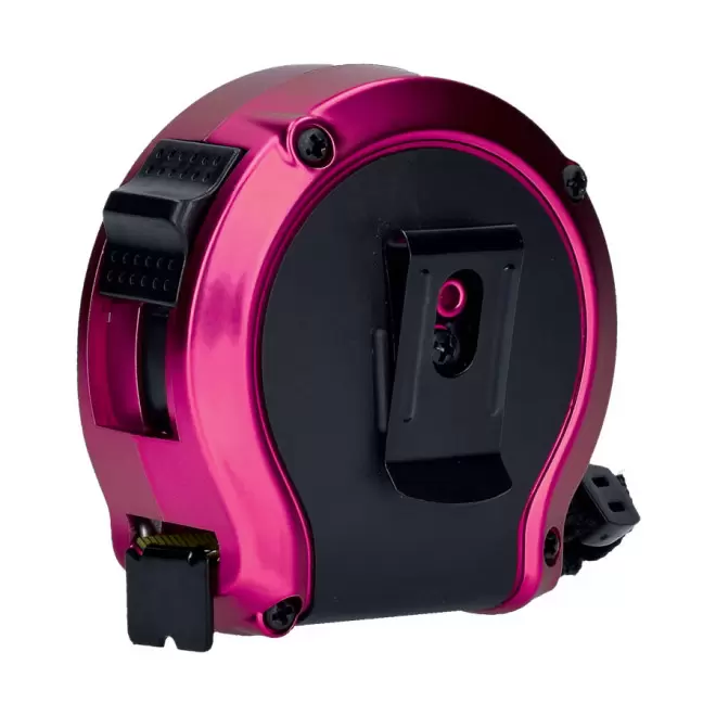 MÈTRE RUBAN PUBLICITAIRE COLORÉ 5M 'MANON' - rose