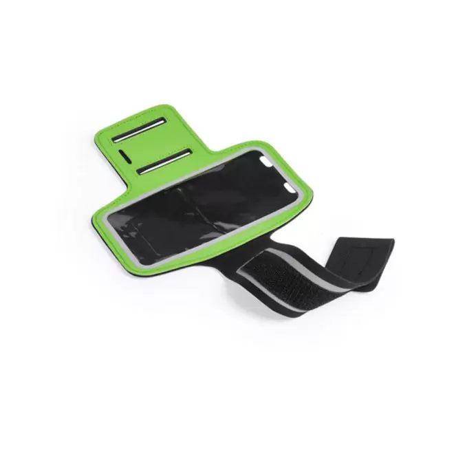 BRASSARD SPORT PUBLICITAIRE XXL POUR TÉLÉPHONE 'ATHLETIC' - vert