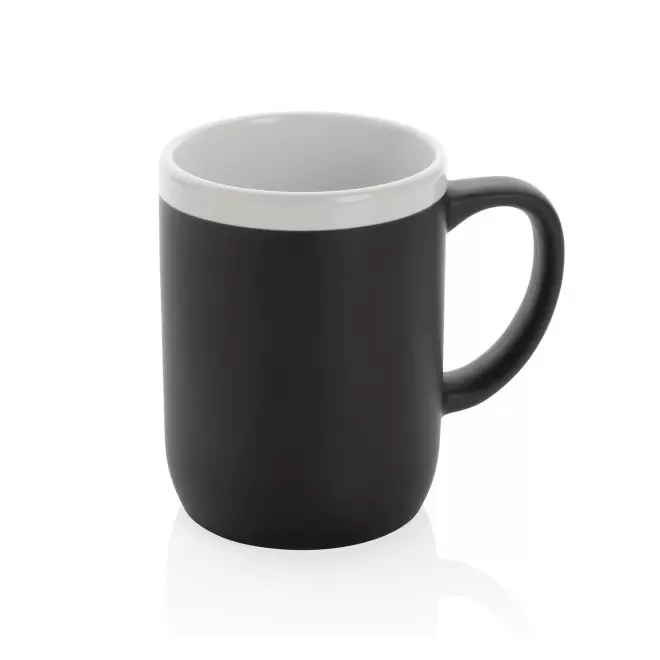 MUG PERSONNALISABLE EN CERAMIQUE 300ML 'BOHIS' - noir
