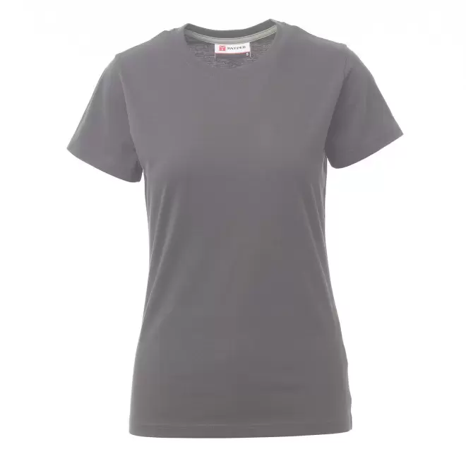 TEE-SHIRT PERSONNALISABLE FEMME 'SUNSET' - gris anthracite