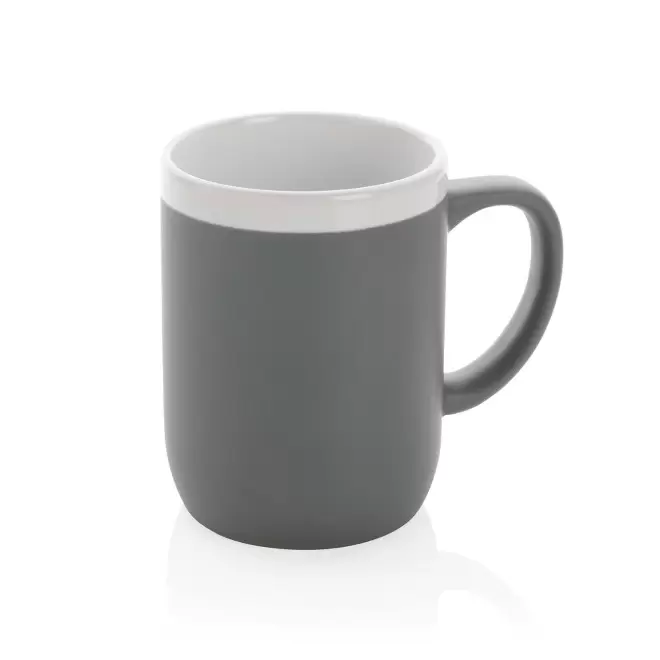 MUG PERSONNALISABLE EN CERAMIQUE 300ML 'BOHIS' - gris