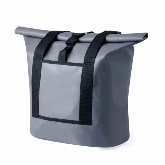 SAC IMPERMEABLE PERSONNALISABLE POUR VELO 'BATITOS PLUS' - gris