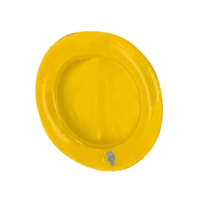 FRISBEE PERSONNALISABLE 'BORA GONFLABLE' - jaune