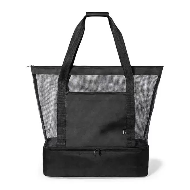 CABAS GLACIERE PERSONNALISABLE ISOTHERME 'PILO' - noir