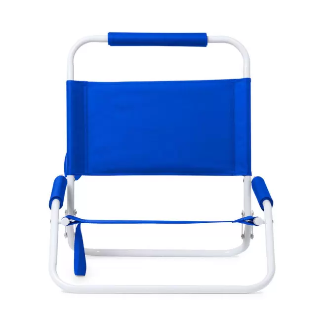 CHAISE DE PLAGE PERSONNALISABLE 'BRONZI' - bleu