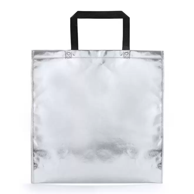 SAC NON TISSE PERSONNALISABLE 'TALGA ONE' - argenté