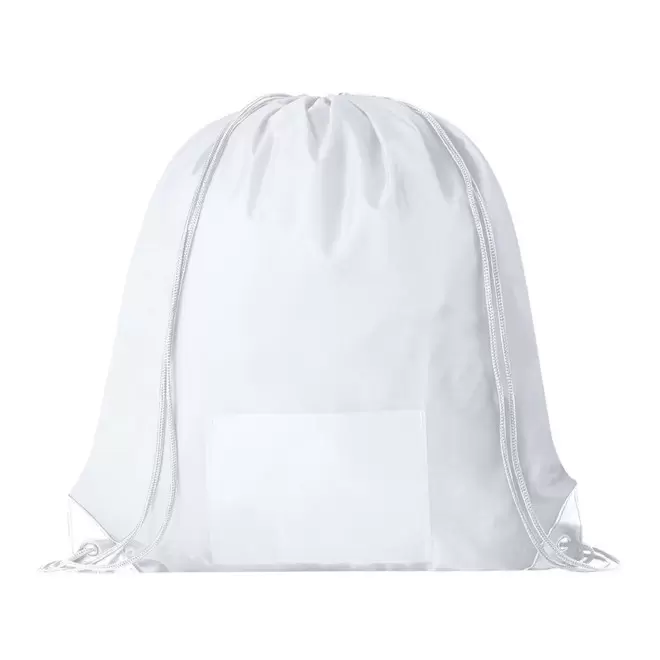 SAC A DOS PERSONNALISABLE AVEC PORTE DOSSARD 'SPIDY' - blanc