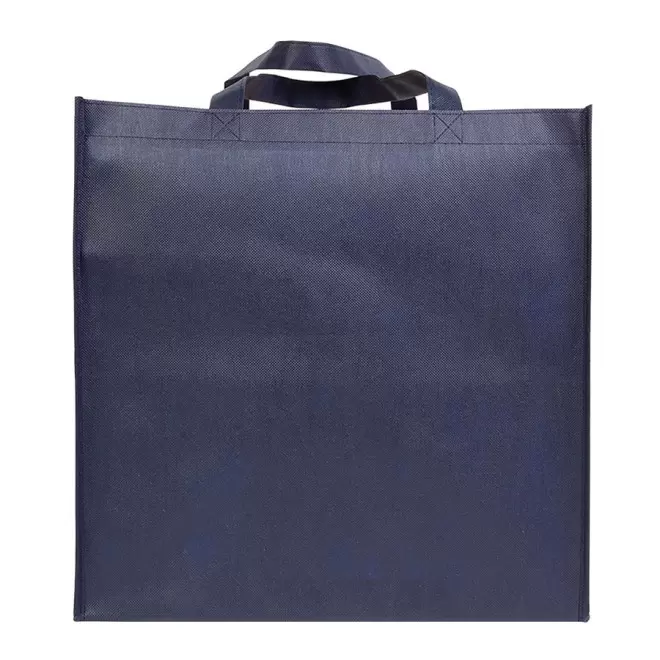 SAC À PIZZA PERSONNALISÉ EN NON-TISSÉ AVEC SOUFFLET 'MARANO' - bleu