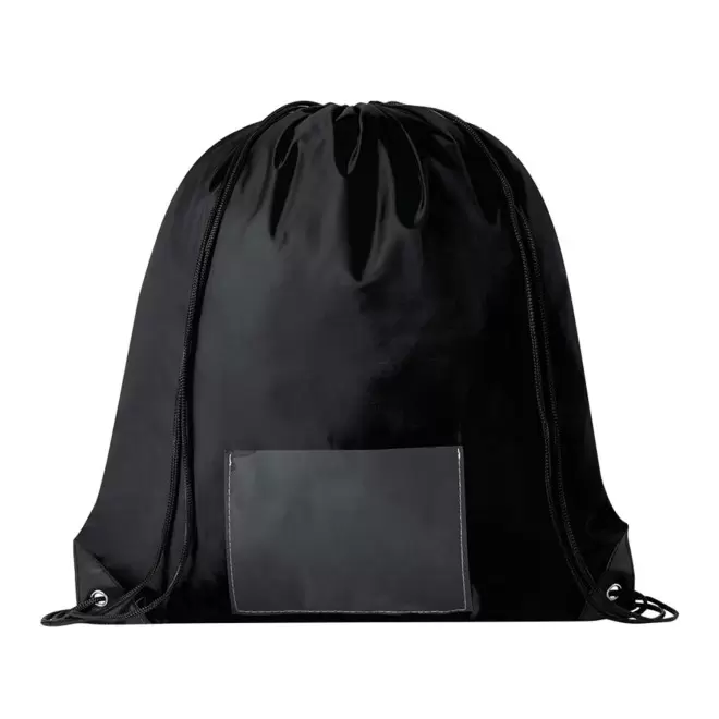 SAC A DOS PERSONNALISABLE AVEC PORTE DOSSARD 'SPIDY' - noir