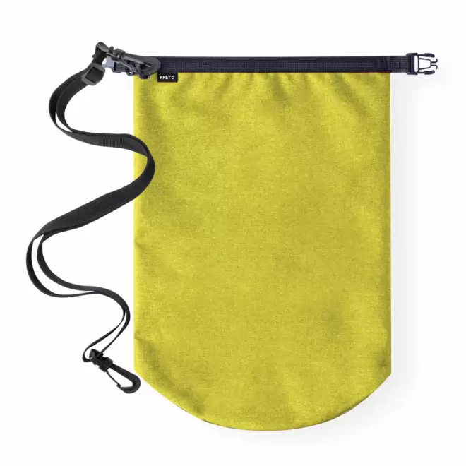 SAC A DOS PERSONNALISABLE ETANCHE 10L 'TARRA RPET' - jaune