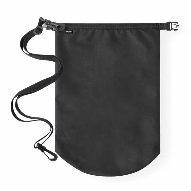 SAC A DOS PERSONNALISABLE ETANCHE 10L 'TARRA RPET' - noir