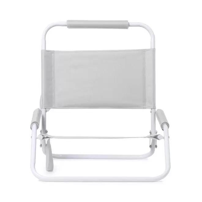 CHAISE DE PLAGE PERSONNALISABLE 'BRONZI' - gris