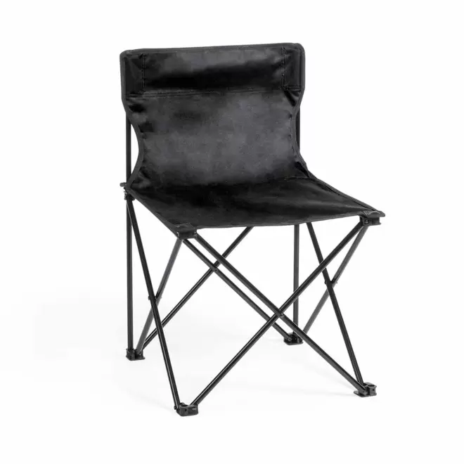CHAISE PLIANTE PERSONNALISABLE 'BONAT' - noir