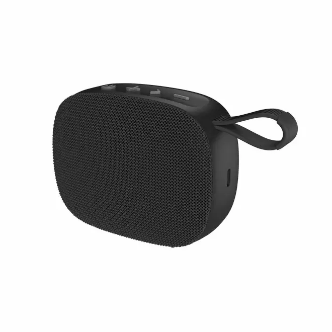 MINI ENCEINTE RECYCLE PERSONNALISABLE 'VARTAN' - noir