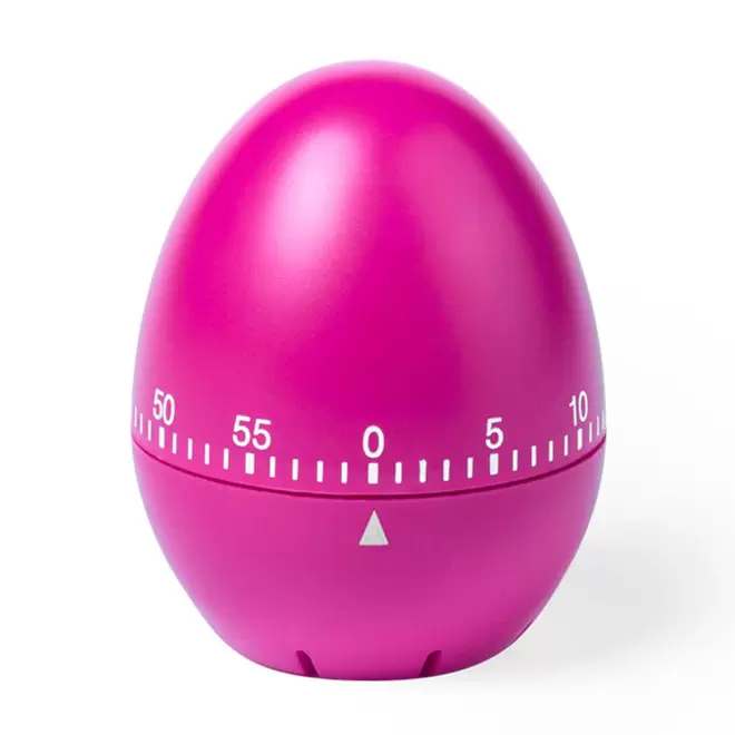 OEUF MINUTEUR DE CUISINE PERSONNALISABLE 'COCOTTE' - fuchsia