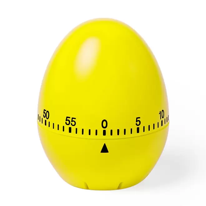 OEUF MINUTEUR DE CUISINE PERSONNALISABLE 'COCOTTE' - jaune