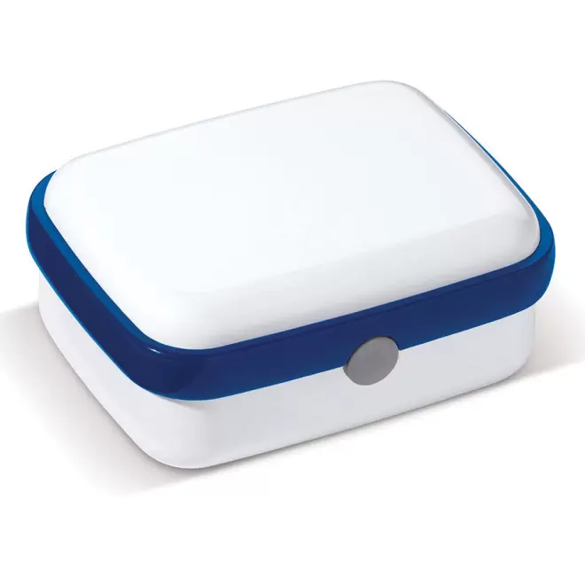 LUNCH BOX PERSONNALISÉE 'GOUTIS' - blanc/bleu