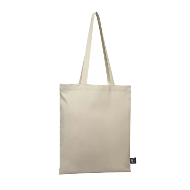TOTE BAG PERSONNALISABLE EN RPET 'PUNNY' - naturel