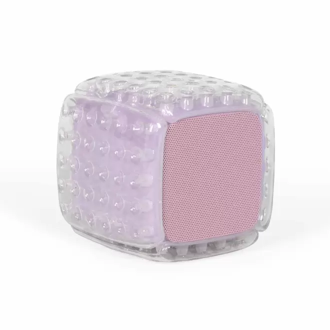 ENCEINTE PERSONNALISABLE ETANCHE 5W 'CANCAO' - rose