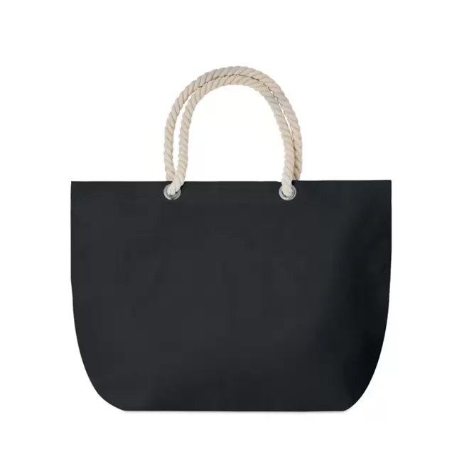 SAC DE PLAGE PERSONNALISABLE 'IBIZA MAXI' - noir