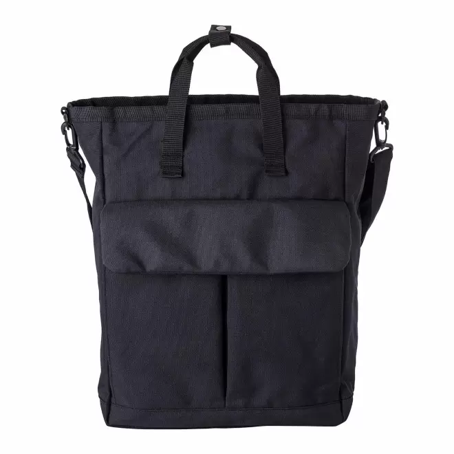 SAC PORTE ORDINATEUR PERSONNALISABLE 'NADAU' - noir