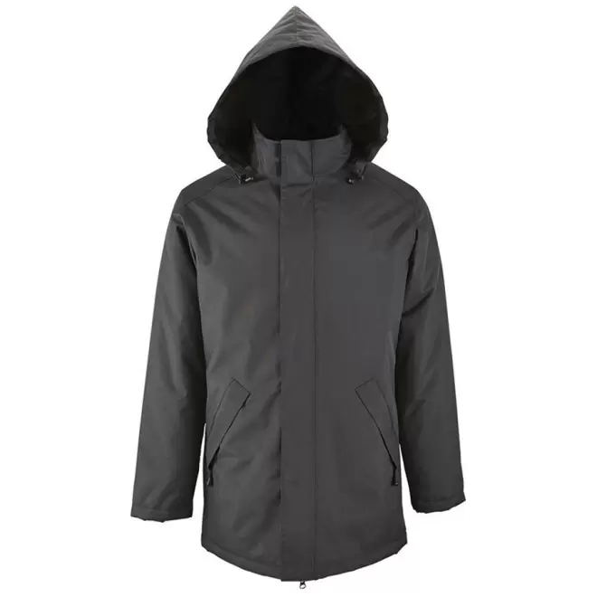 PARKA PERSONNALISÉE MIXTE 'ROBYN' - anthracite