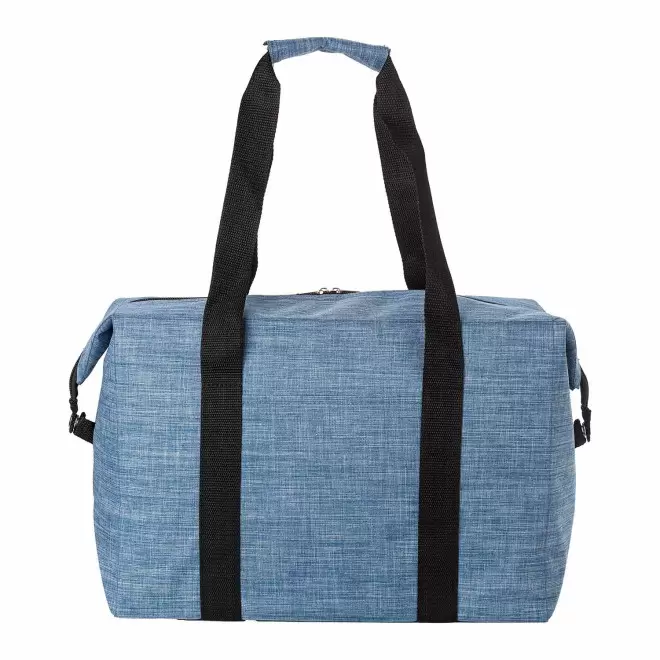 SAC ISOTHERME PERSONNALISABLE AVEC FERMETURE VELCRO 'LAGA' - bleu