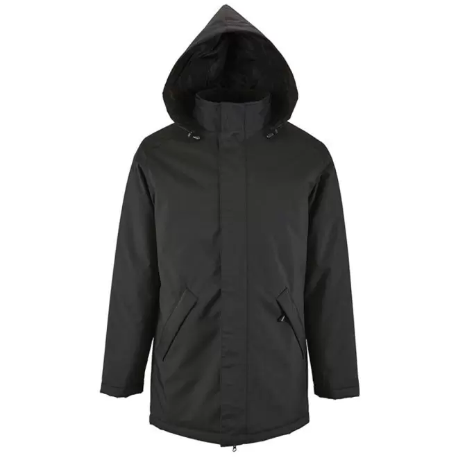 PARKA PERSONNALISÉE MIXTE 'ROBYN' - noir
