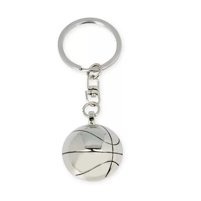PORTE CLE EN METAL PERSONNALISABLE 'METALO SPORT' - basketball
