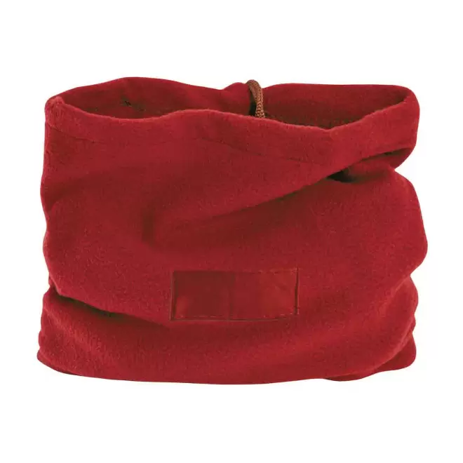 BANDEAU CHAUFFE-COU POLAIRE PERSONNALISÉ 'SUOMI' 100 GR/M² - rouge