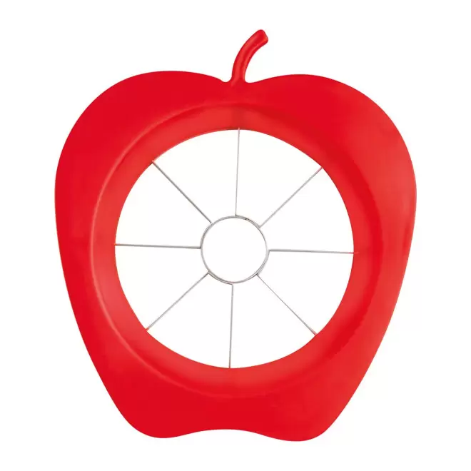 COUPE POMME PERSONNALISABLE 'MELA' - rouge