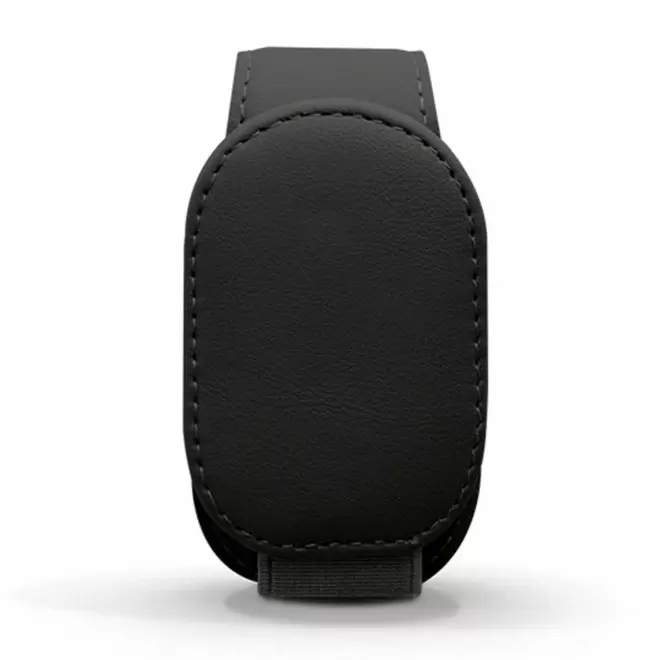 SUPPORT PERSONNALISABLE LUNETTE POUR PARE-SOLEIL 'PALOTO' - noir