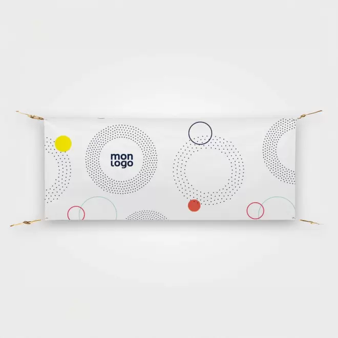 BANDEROLE POUR BARRIERE PERSONNALISABLE 'REKLAM VAUBAN' - 200 x 80 cm