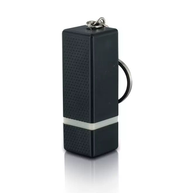 PORTE-CLÉS LAMPE PERSONNALISÉ 'POPKI' - noir