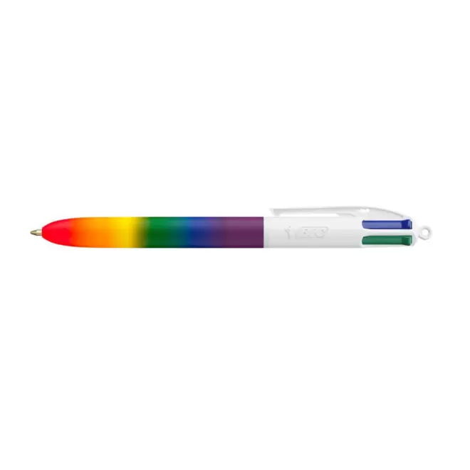 BIC 4 COULEURS PERSONNALISABLE 'RAINBOW' - arc-en-ciel