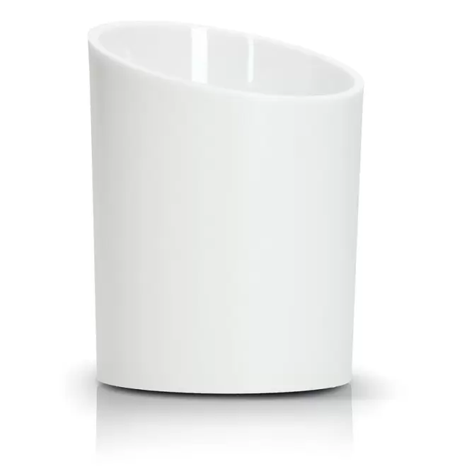 POT À CRAYONS PERSONNALISÉ 'TOPO' - blanc