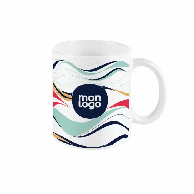 MUG EN SUBLIMATION PERSONNALISABLE 'NEO MARQUAGE FRANCE' - blanc